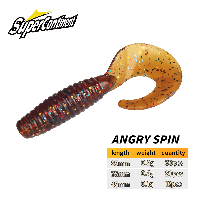 Supercontinent Soft Bait angry - Soft Plastic Lure ulasan dan harga