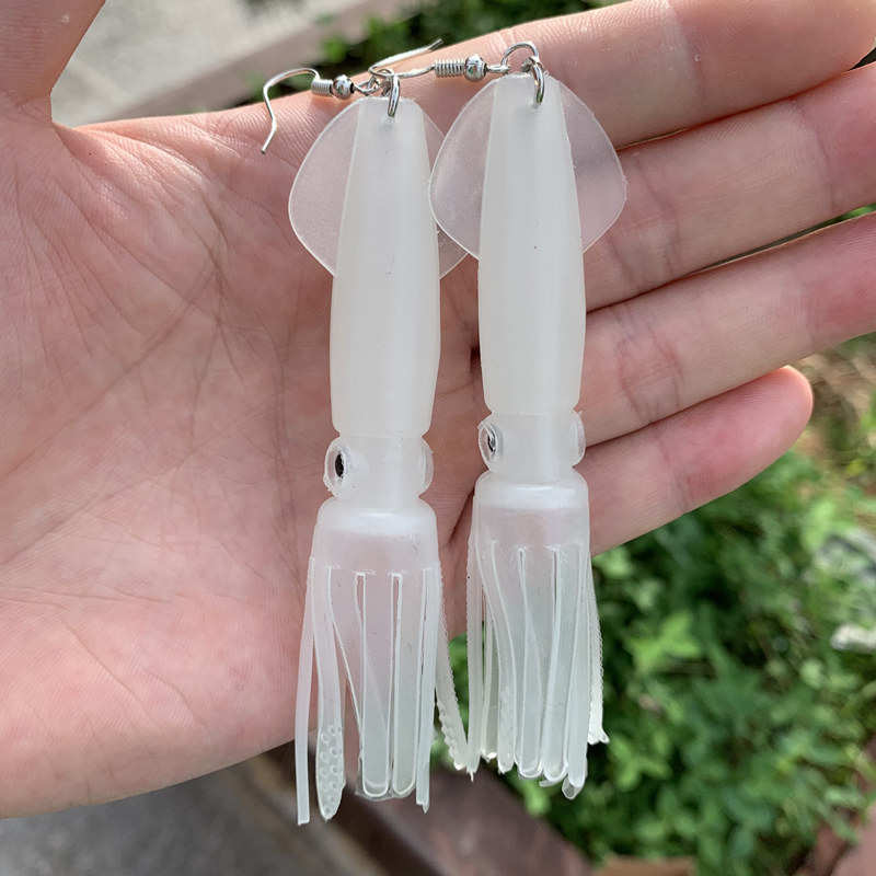Noctilucence/Color Tube Squid  - Soft Plastic Lure ulasan dan harga