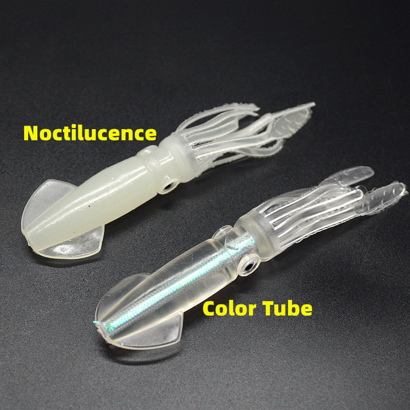 Noctilucence/Color Tube Squid  - Soft Plastic Lure ulasan dan harga
