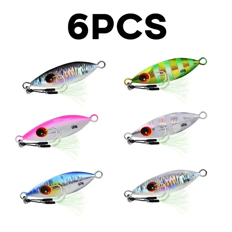Inchiku Metal Jig Spoon Lure 6 - Jig Head Lure ulasan dan harga