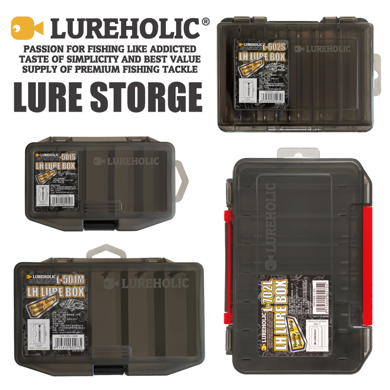 LUREHOLIC Lure Box FishingTack - Jig Head Lure ulasan dan harga