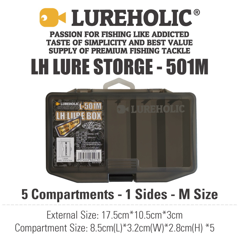 LUREHOLIC Lure Box FishingTack - Jig Head Lure ulasan dan harga