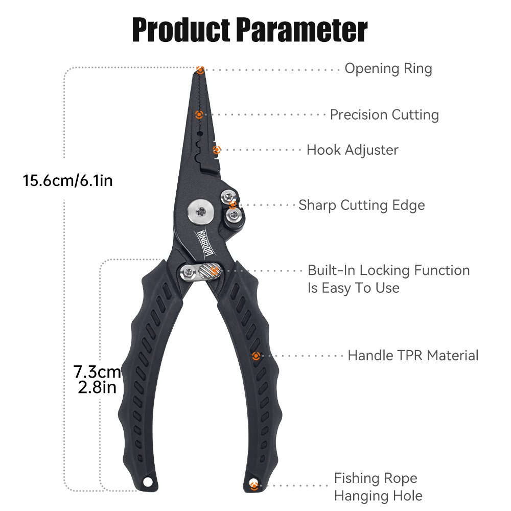 Kingdom Fishing Pliers Multifu - Fishing Equipment Hanger ulasan dan harga