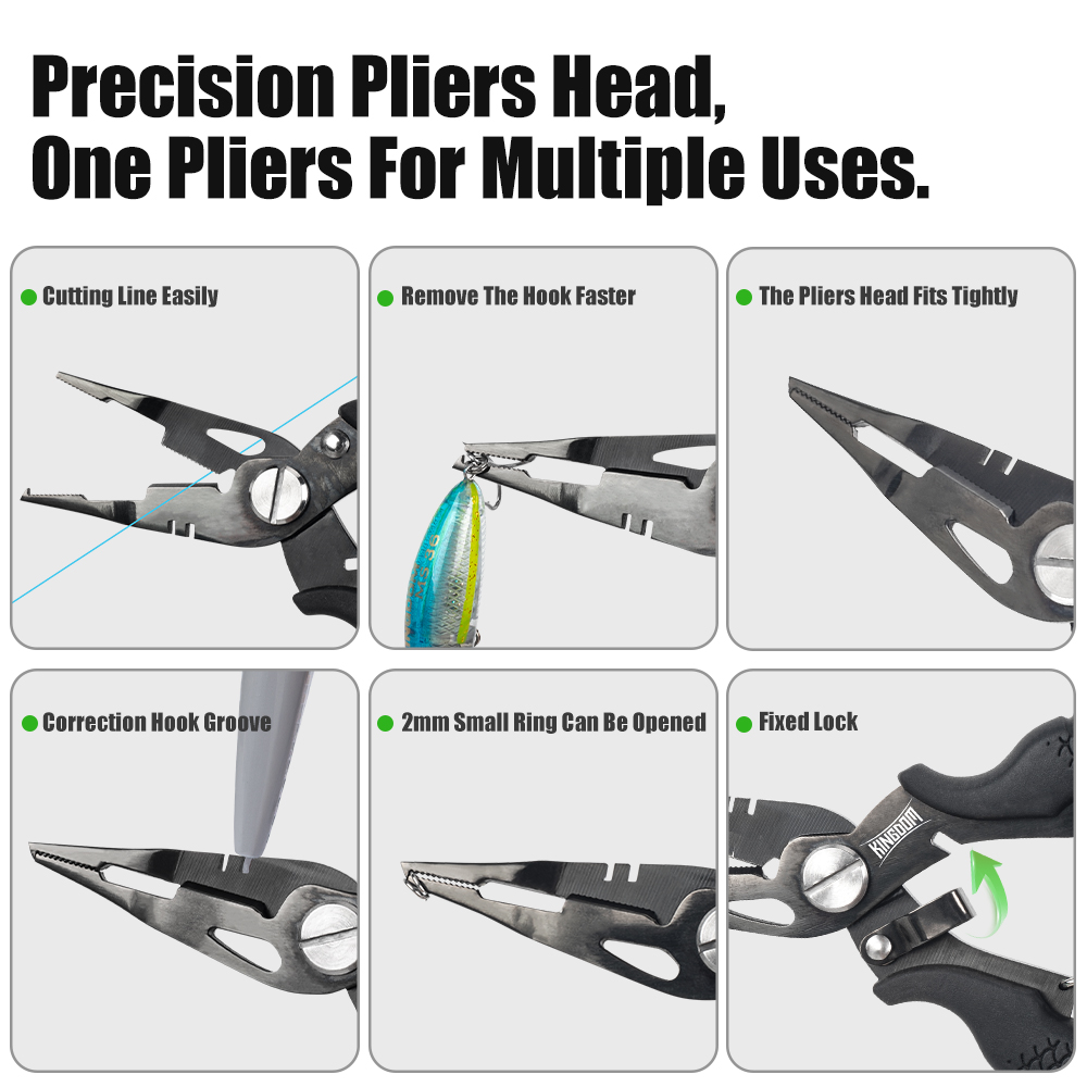 Kingdom Fishing Pliers Multifu - Fishing Equipment Hanger ulasan dan harga
