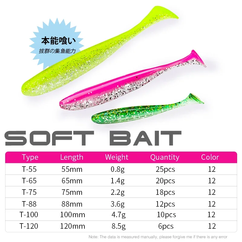 TSURINOYA NEW SIZE 100mm 120mm - Soft Plastic Lure ulasan dan harga
