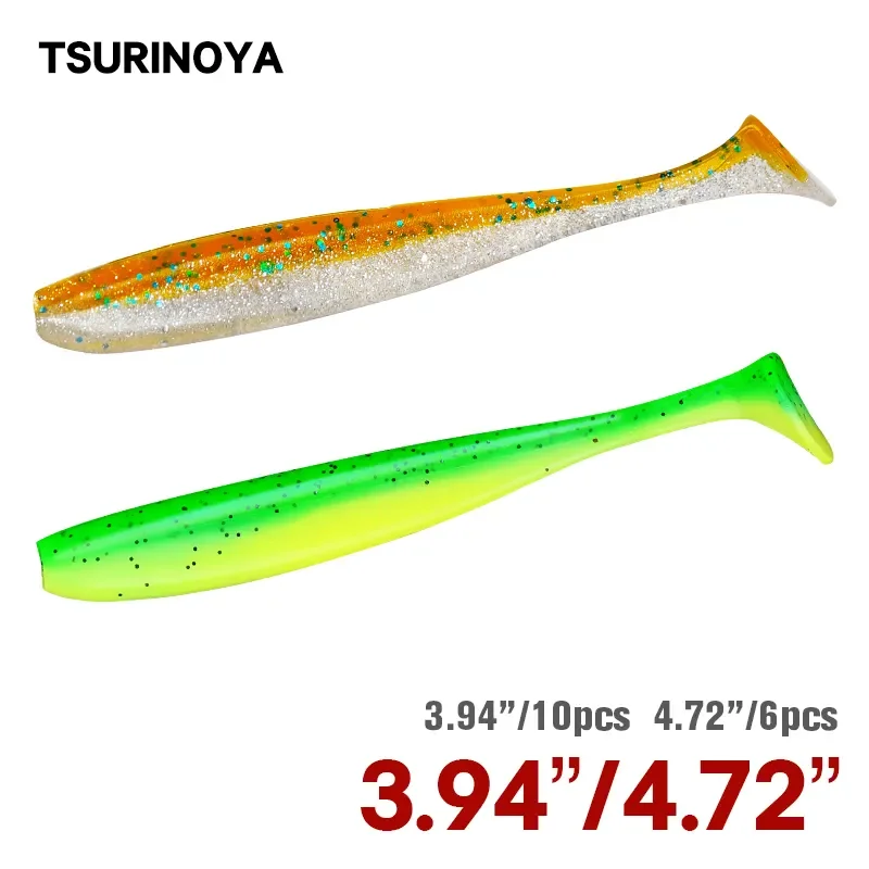TSURINOYA NEW SIZE 100mm 120mm - Soft Plastic Lure ulasan dan harga