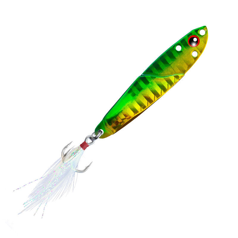 1PC Metal Jig 3D Fish Bait Tac - Jig Head Lure ulasan dan harga