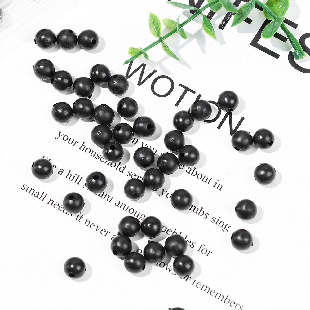 100pcs/lot Fishing Beads Space - Soft Plastic Lure ulasan dan harga