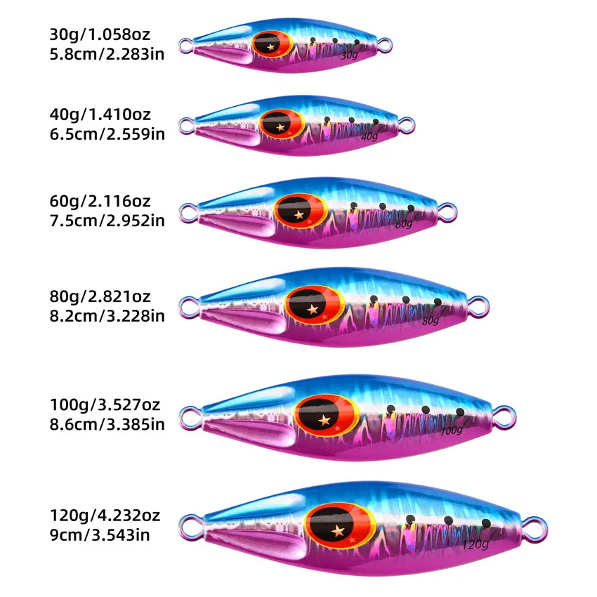 30g 40g 60g 80g 100g 120g Meta - Jig Head Lure ulasan dan harga