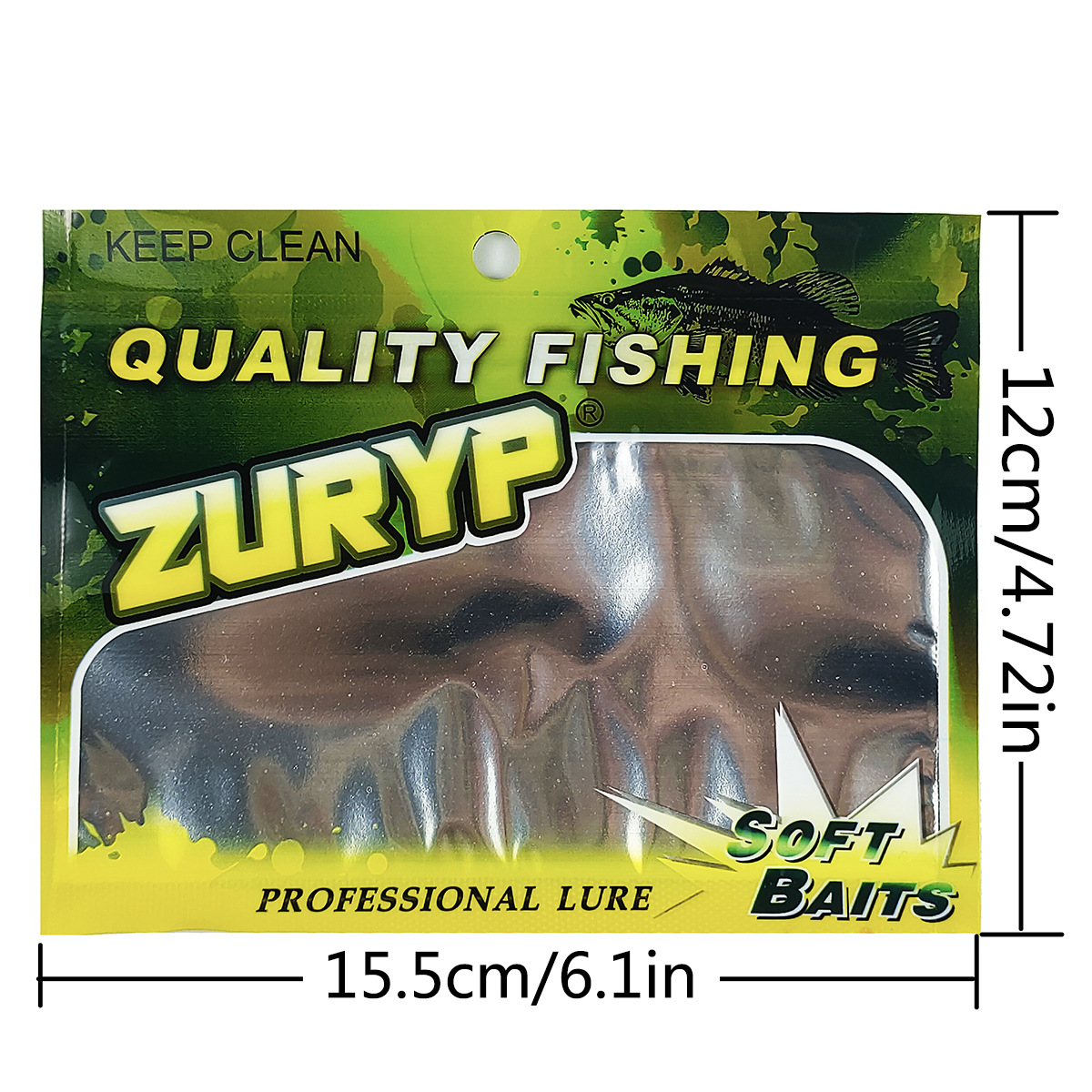100pcs Bait Boutique Packaging - Soft Plastic Lure ulasan dan harga