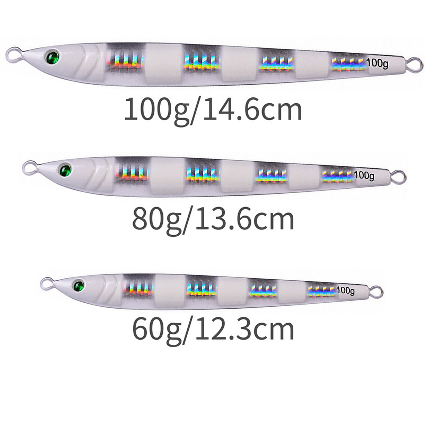 Cast Metal Jig Fishing Lure 5P - Jig Head Lure ulasan dan harga