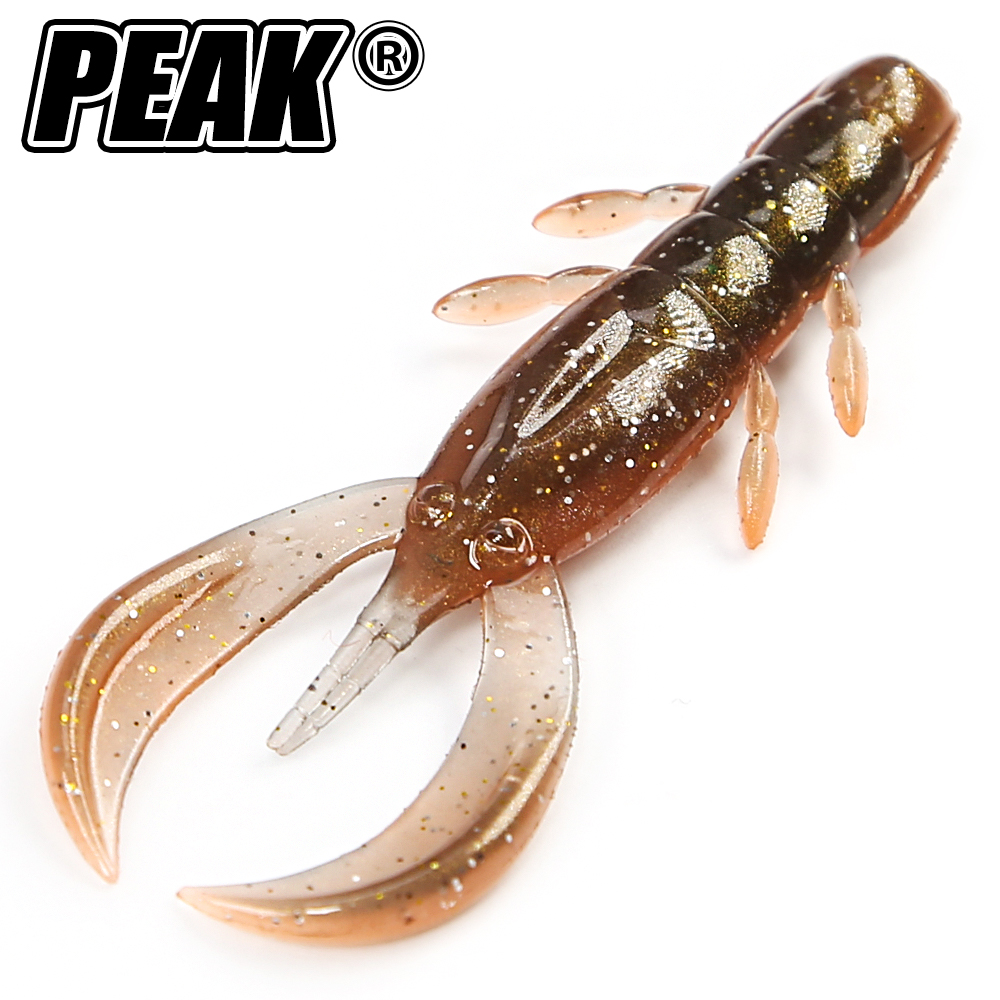PEAK CRAZY 63mm/2.5in Lobster  - Soft Plastic Lure ulasan dan harga