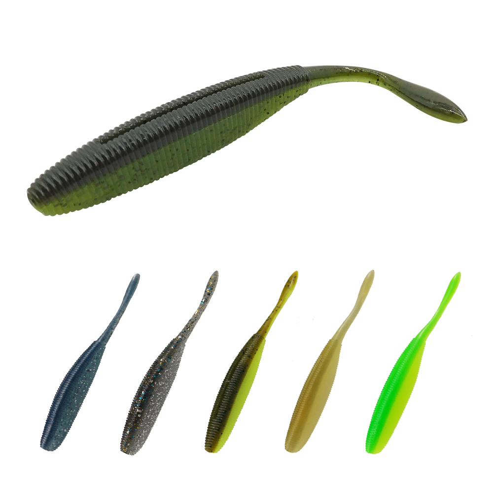 ESFISHING Drive Shad 100mm 8pc - Soft Plastic Lure ulasan dan harga