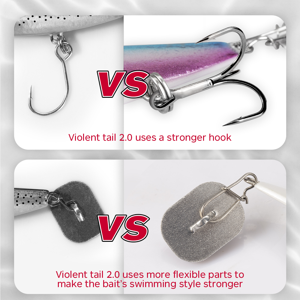 Hunthouse Violent Tail 2.0 Jig - Jig Head Lure ulasan dan harga