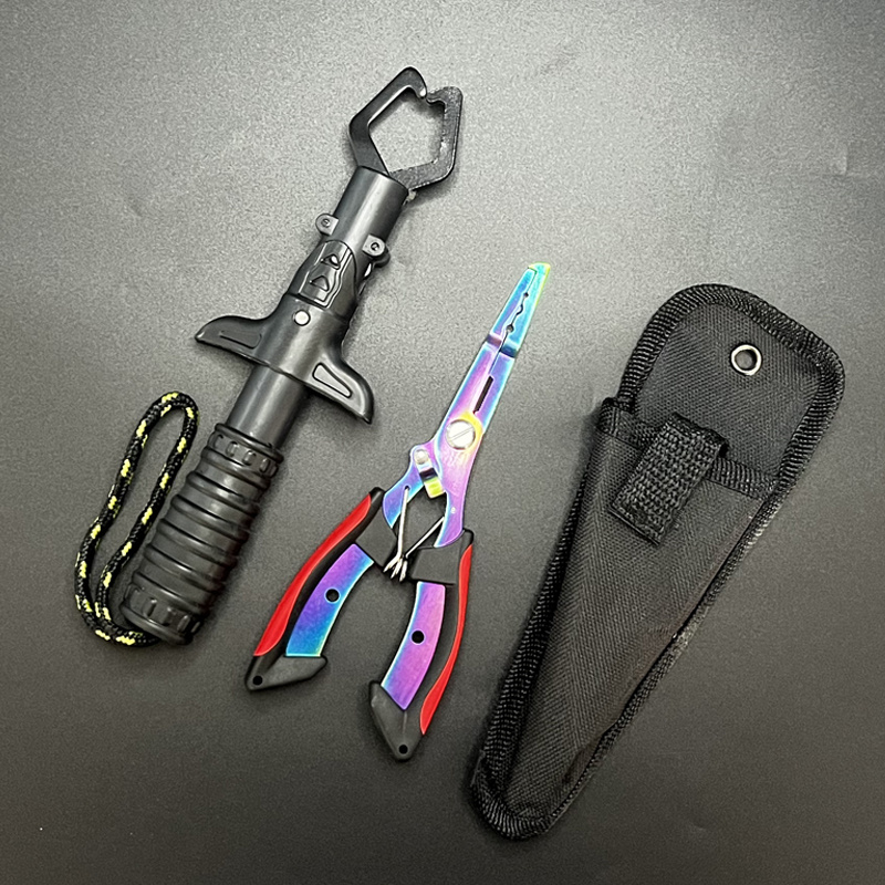 Fishing Pliers and Gripper Set - Fishing Equipment Hanger ulasan dan harga