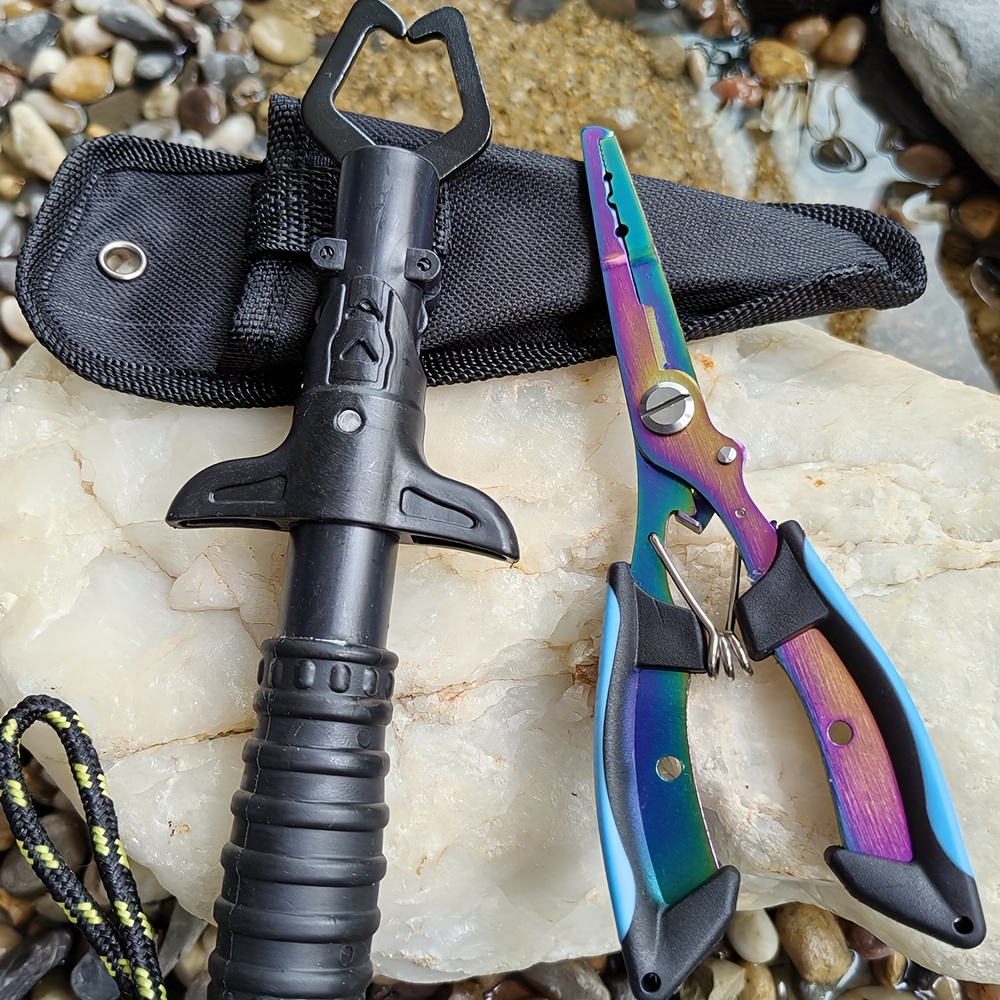 Fishing Pliers and Gripper Set - Fishing Equipment Hanger ulasan dan harga