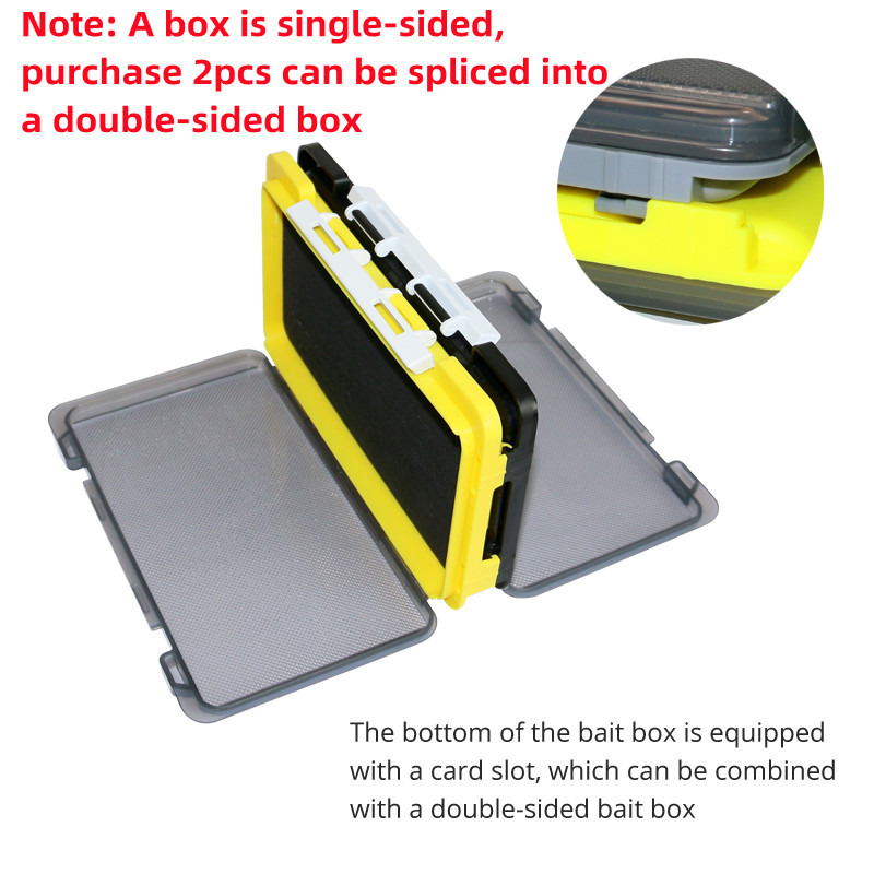 New Plastic Fishing Box Portab - Jig Head Lure ulasan dan harga