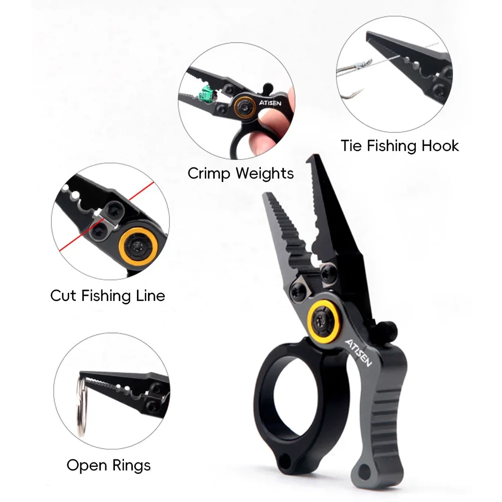 Fishing Pliers Mini Size Outdo - Fishing Equipment Hanger ulasan dan harga