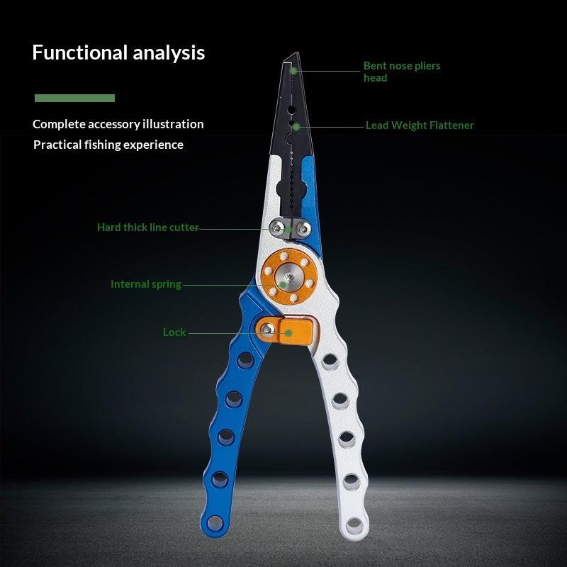 Aluminum Alloy Fishing Pliers  - Fishing Equipment Hanger ulasan dan harga